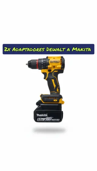 ㊗️2x Adaptadores Dewalt a Makita㊗️