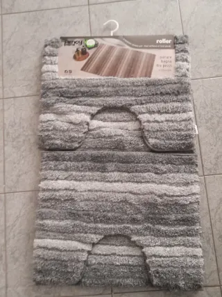 Tappeto bagno set 3pezzi