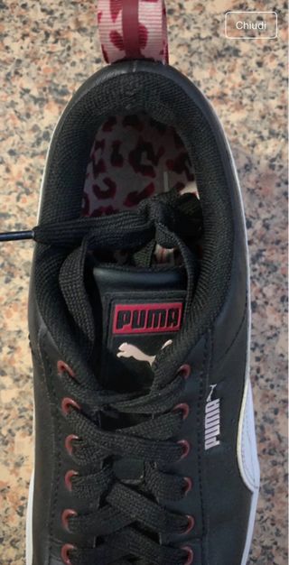 Sneakers Puma Donna Nero Rosa