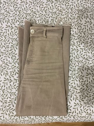 Pantalones Zara ZW Beige