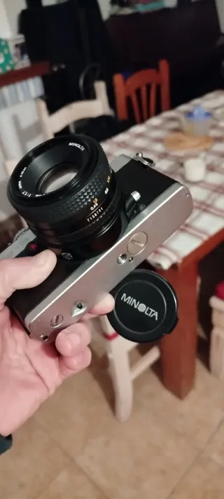 Cámara Minolta XG S réflex