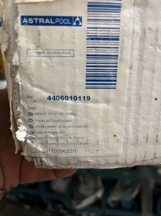 Tramos Manguera Limpiafondos Piscina