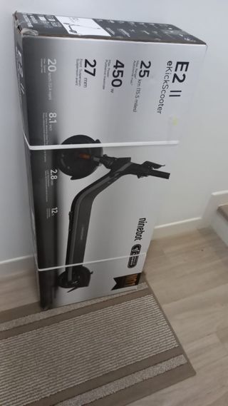 Patinete Eléctrico Ninebot E2 II Nuevo