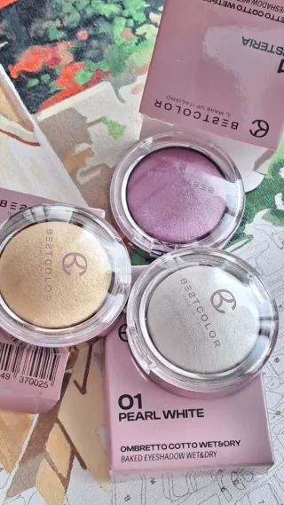 BESTCOLOR Ombretto Cotto Wet & Dry - 3 Ombretti