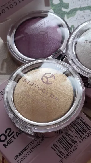 BESTCOLOR Ombretto Cotto Wet & Dry - 3 Ombretti