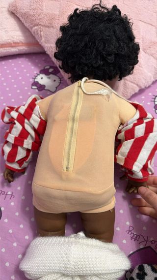 Bambola Cicciobello vintage angelo nero muneca