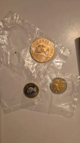 9 Monedas Prueba Dinamarca 2002