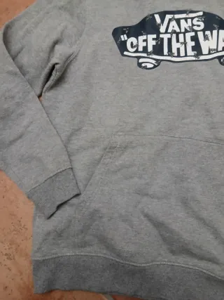 Felpa Vans Grigia con Logo