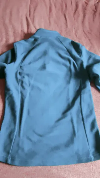 Sudadera Quechua Teal Media Cremallera