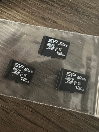 Pack 3 Tarjetas Micro SD SP 128GB