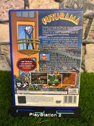 FUTURAMA PS2 (PlayStation 2) COMPLETO/ SPAGNOLO