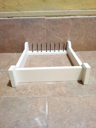 Joyero / Colgador de joyas blanco