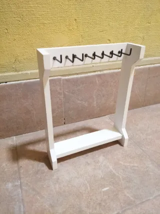 Joyero / Colgador de joyas blanco