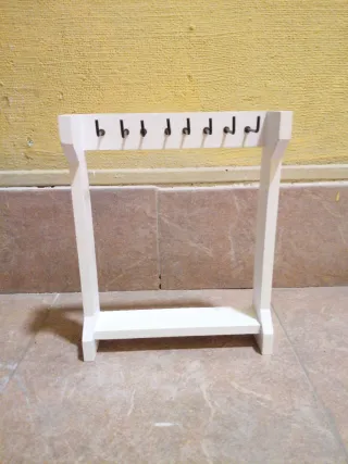 Joyero / Colgador de joyas blanco