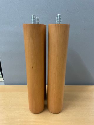 Patas de madera para somier (4 unidades) 2do
