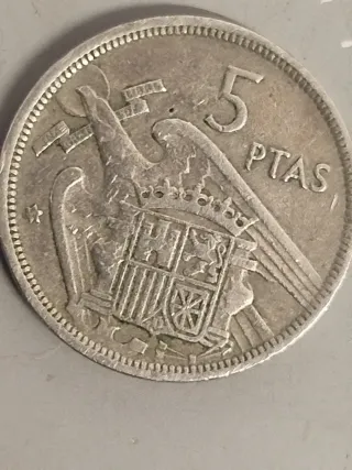 Moneda 5 Pesetas España
