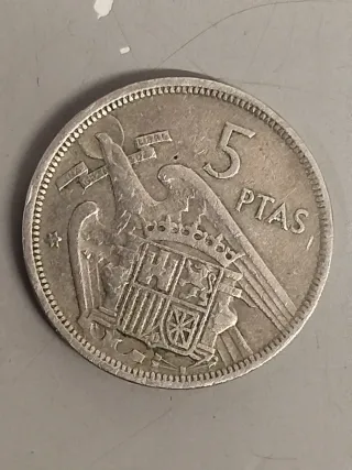 Moneda 5 Pesetas España