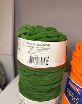 Set 4 gomitoli Filato Acrilico CUCITO