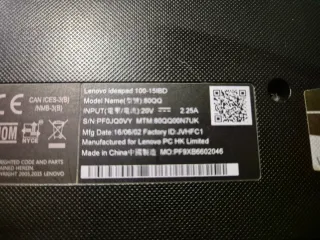 Lenovo Ideapad 100 Portátil Negro