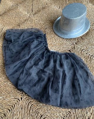 Falda tul con estrellas