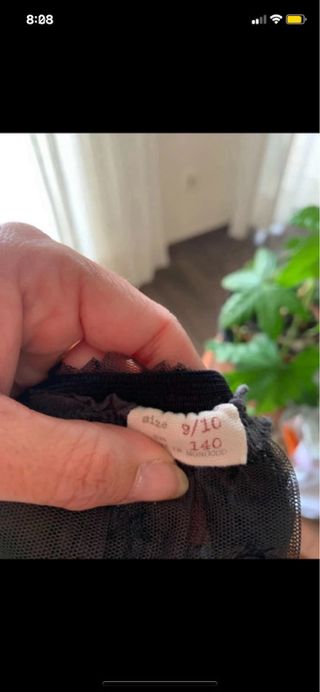 Falda tul con estrellas