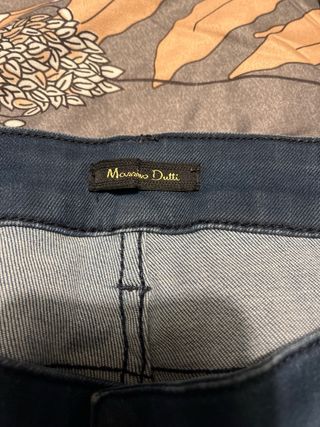 Jeans Massimo Dutti Azul