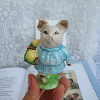 Statuina Beatrix Potter, Pig Robinson, Beswick