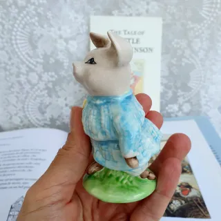 Statuina Beatrix Potter, Pig Robinson, Beswick