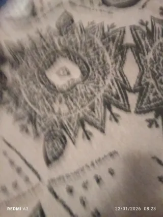 Mantello Lokita Taglia Unica Beige/Nero