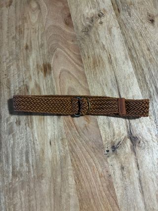 Cintura intrecciata marrone per bambino