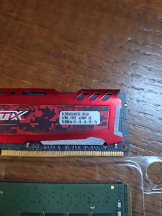 Memoria RAM Crucial Ballistix DDR4 16GB (2x8GB)