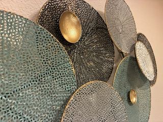 Decoración de pared Beliani POLONIUM Metal.