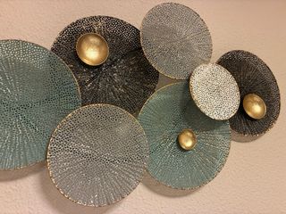 Decoración de pared Beliani POLONIUM Metal.