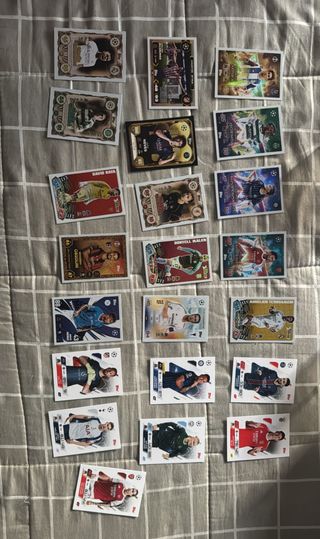 Lote de cromos de fútbol