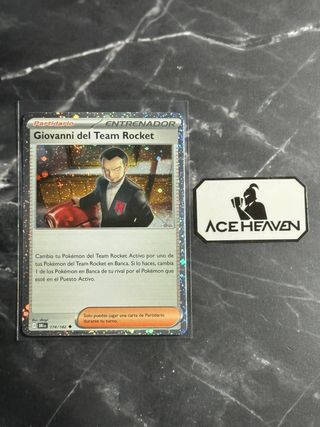 Carta Pokemon Giovanni del Team Rocket (xDRI 174)🇪🇸