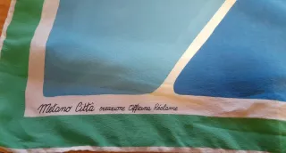 Foulard vintage Metano Città