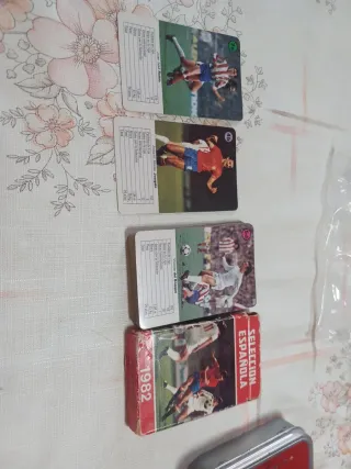 Cartas Coleccion Seleccion Española 1982