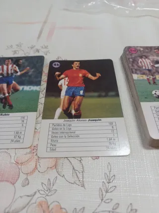 Cartas Coleccion Seleccion Española 1982