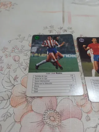 Cartas Coleccion Seleccion Española 1982