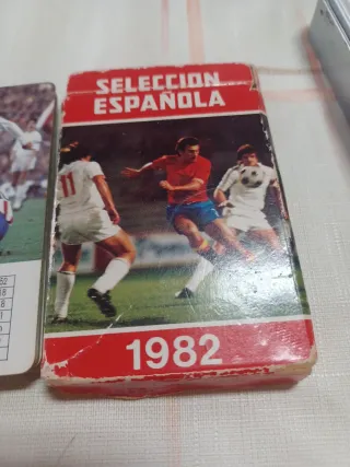 Cartas Coleccion Seleccion Española 1982