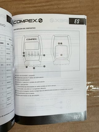 Electroestimulador muscular Compex Fit 1.0