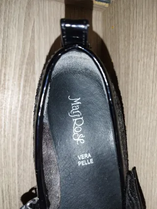 Paperine ballerine MariRose, nere, numero 34.