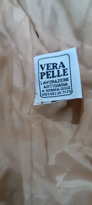 Giacca di vera pelle donna marrone made in Italy