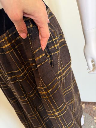 Gonna lunga tartan Wu'Side