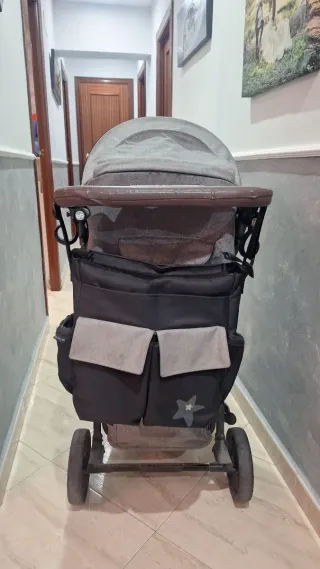 Silleta ligera, bolso y saco invierno