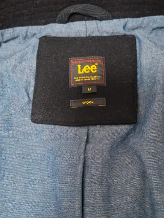 Abrigo Paño Pea Coat Lee Talla M