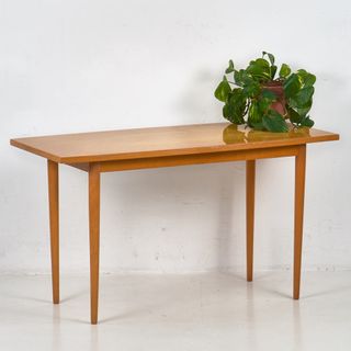 Mesa Retro Madera Dorada 1960