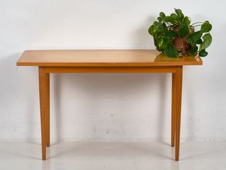 Mesa Retro Madera Dorada 1960