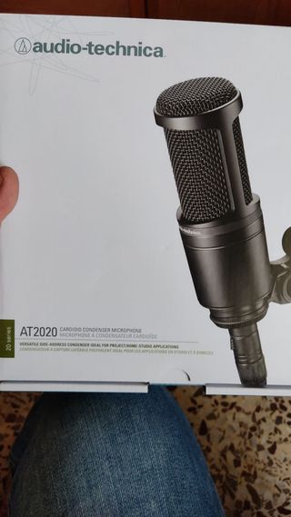 Micrófono Audio-Technica AT2020 Negro