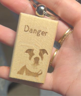 Llaveros de madera personalizados!